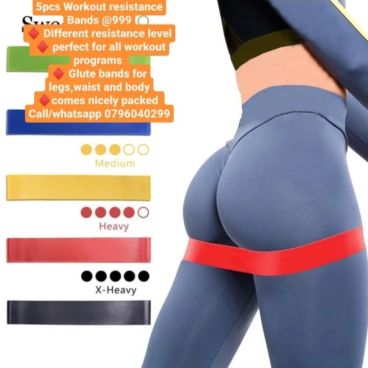 5pcs workout Resistance Bands - Image 3